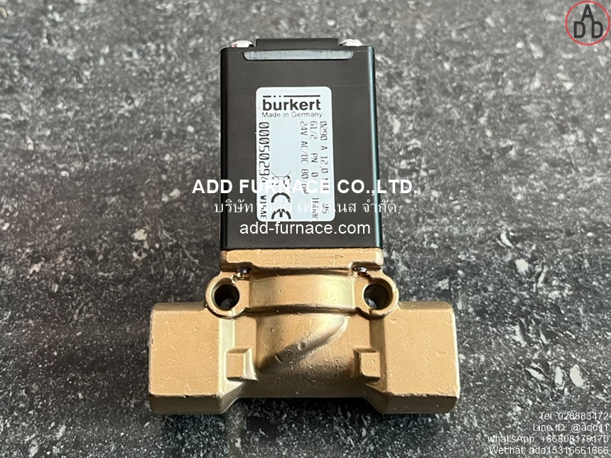 Burkert 0290 A 12,0 NBR MS (24V) (3)